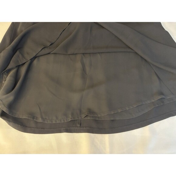 LAUREN RALPH LAUREN Women's Black V-Neck Sheath Dress 20W Cap Sleeve Cocktail - Picture 5 of 11